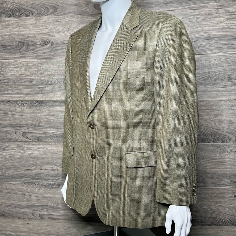 Brooks Brothers “346” Silk/Wool Sports Coat Blazer Mens size 43R